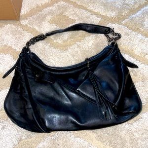 Cole Haan Black Leather Shoulder Bag